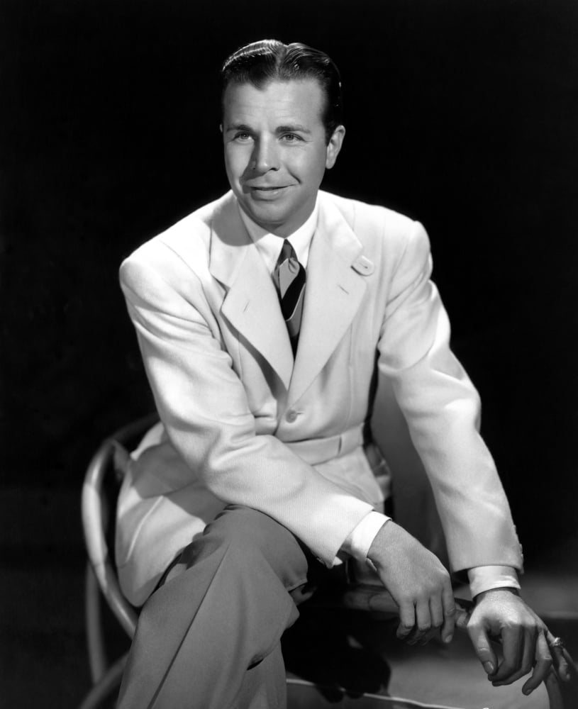 Vintage Dick Powell photo poster print from the 1940s.