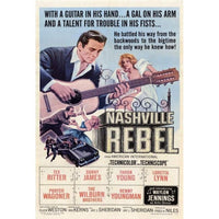Nashville Rebel Movie Poster Print 27x40 showcasing country music culture