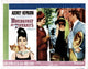 Breakfast at Tiffany's movie poster print featuring Audrey Hepburn and George Peppard.