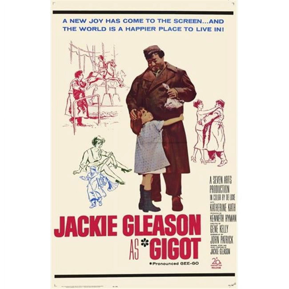 Gigot Movie Poster - 11x17 Print for Film Lovers