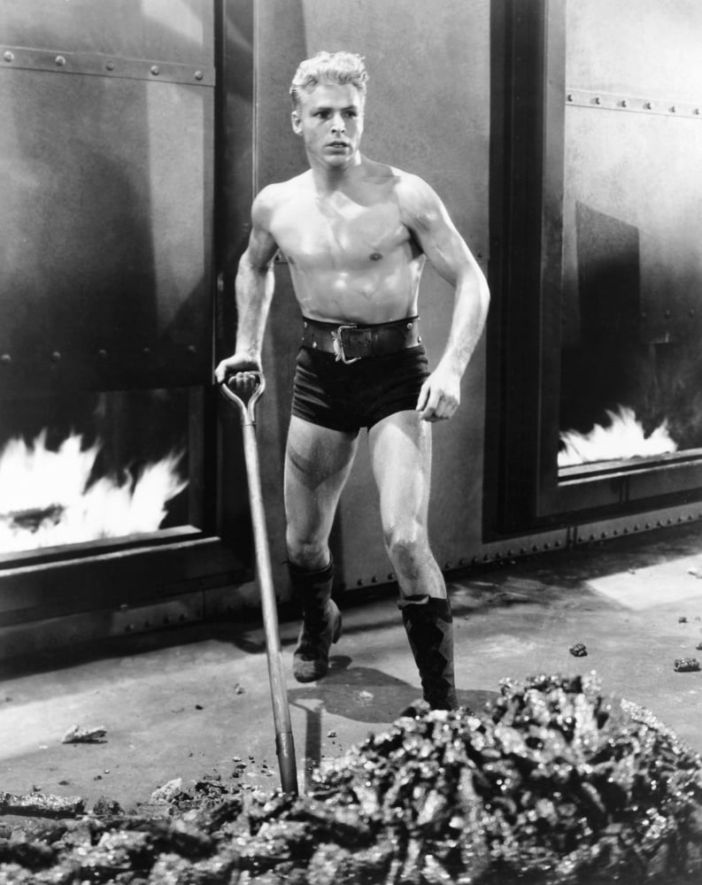 Flash Gordon photo print featuring Buster Crabbe from 1936