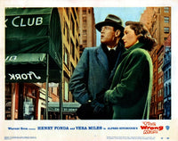 The Wrong Man movie poster print - classic film still