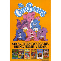 Care Bears Movie Poster featuring colorful design in 11x17 size.