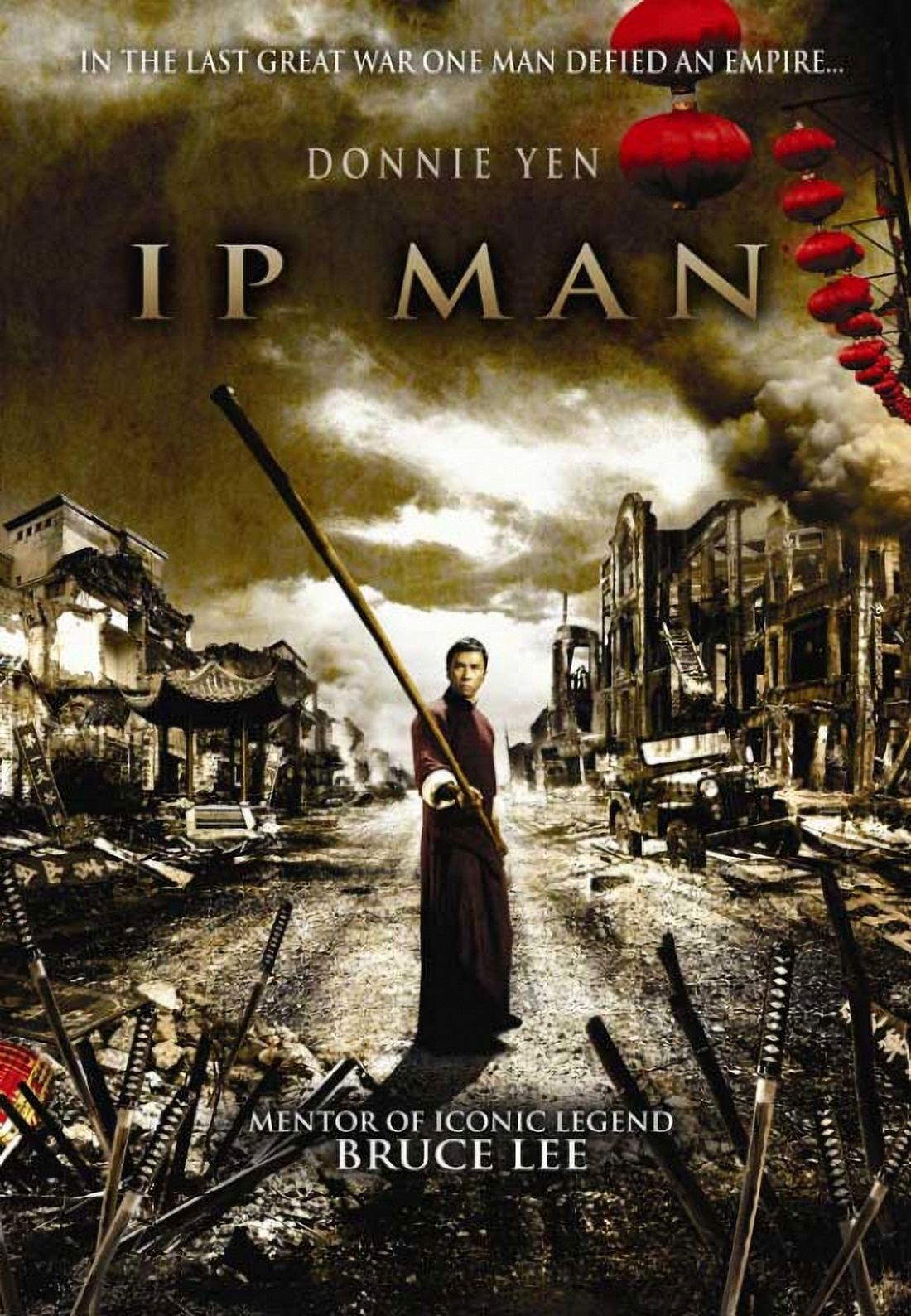 Ip Man Movie Poster 11x17 print showcasing martial arts action.