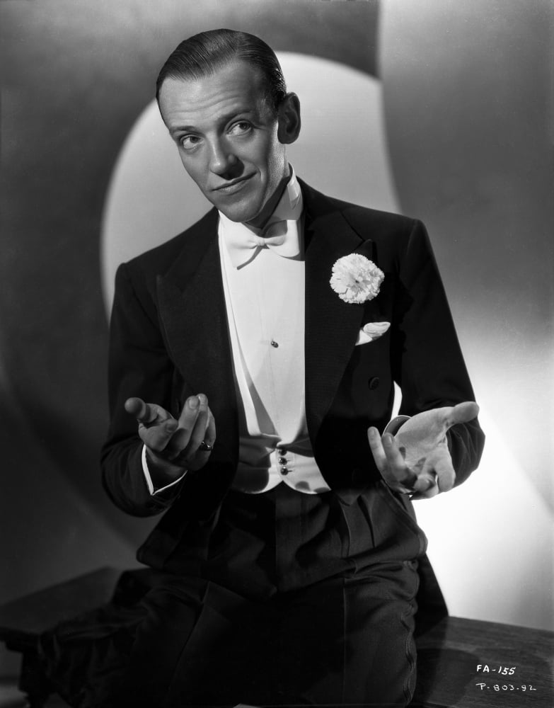 Fred Astaire Classic Portrait Photo Print in Formal Suit