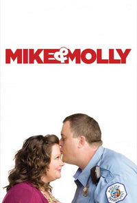 Mike & Molly Movie Poster in 11x17 size featuring the iconic sitcom characters.