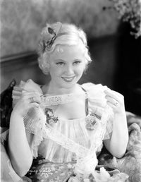 Mary Carlisle Classic Portrait Photo Print showcasing timeless elegance.