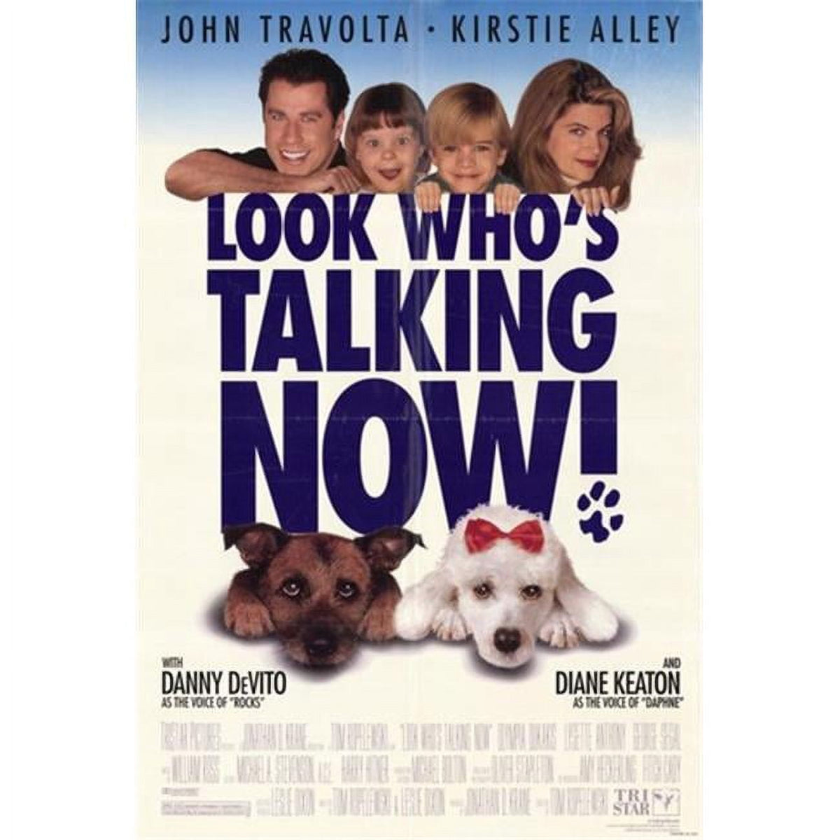 Look Who's Talking Now Movie Poster 11x17 - Classic Comedy Film Art
