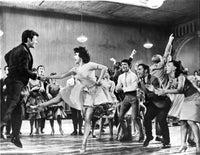 West Side Story Dance Celebration Photo Print showcasing characters dancing and cheering.