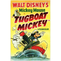 Tugboat Mickey Movie Poster Print 27x40 - Disney art