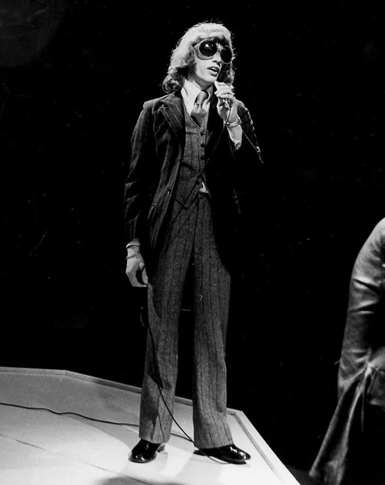 Robin Gibb live performance photo print from the Bee Gees