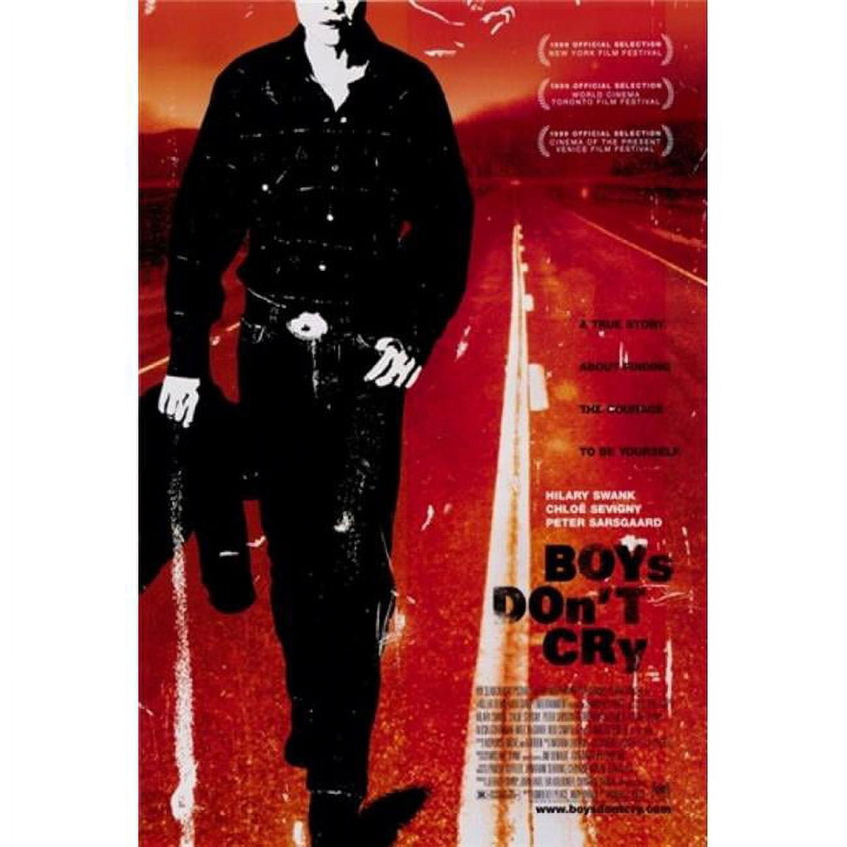 Boys Don't Cry movie poster 11 x 17 print featuring iconic imagery.