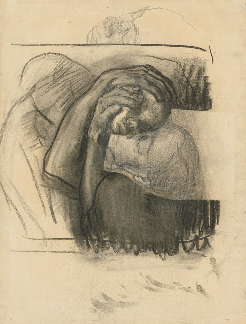 Abschied (1910) poster print by Käthe Kollwitz, available in multiple sizes.