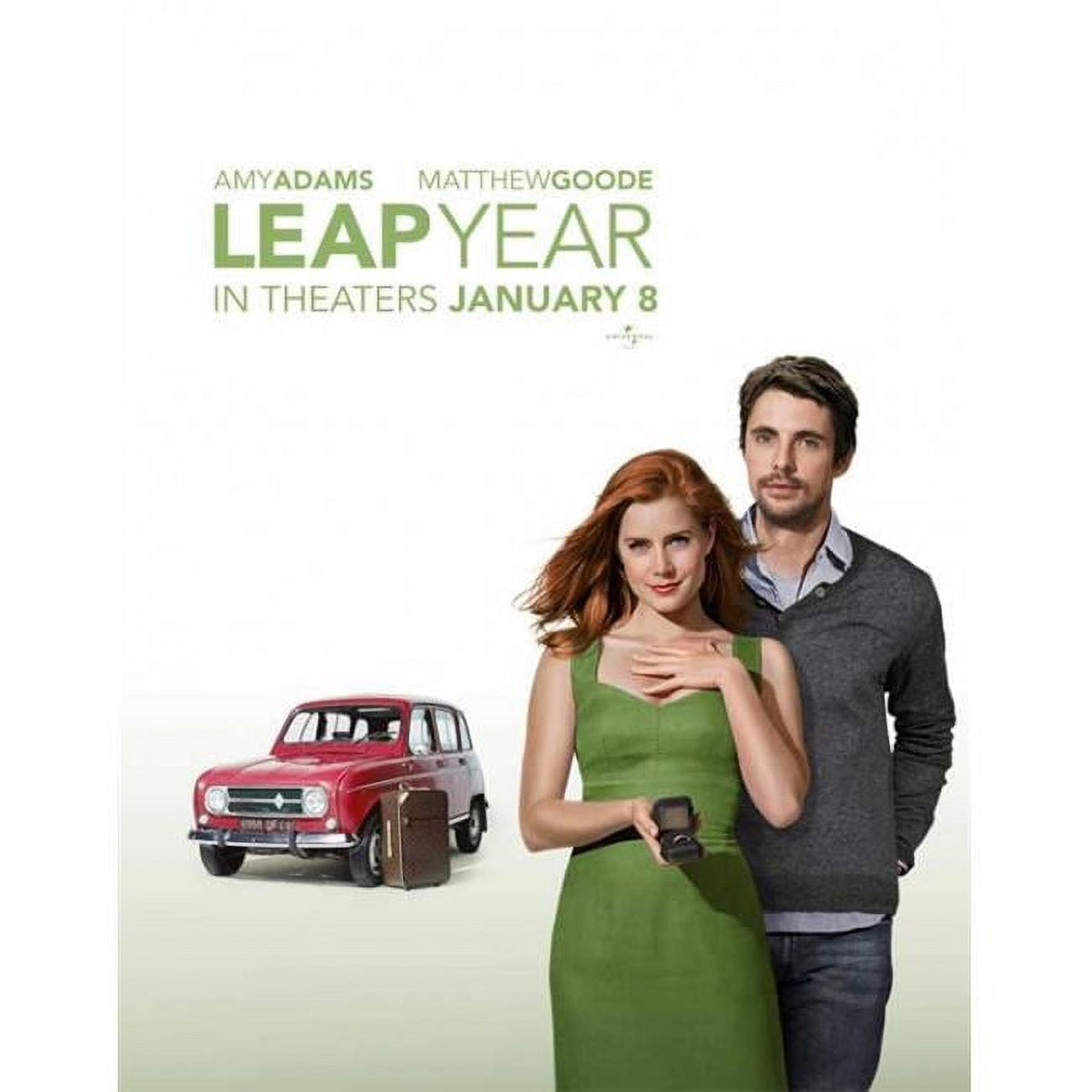 Leap Year movie poster print in 27x40 size, vibrant and charming artwork.