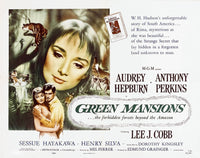 Green Mansions Movie Masterprint Poster featuring Audrey Hepburn and Anthony Perkins
