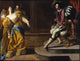 Esther before Ahasuerus art print by Artemisia Gentileschi