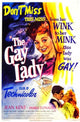 The Gay Lady Movie Poster 11x17 print featuring vibrant colors.