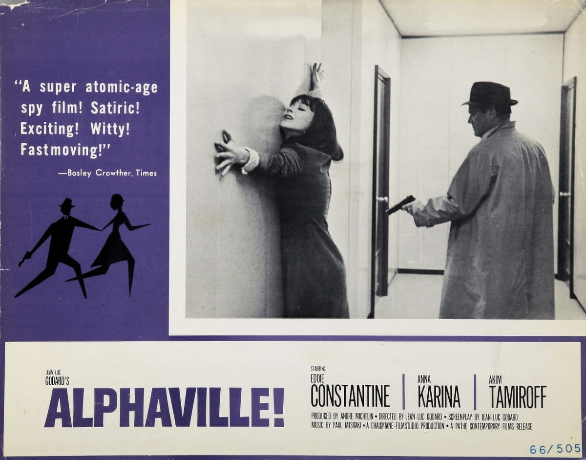 Alphaville Still Poster Print showcasing iconic film artwork.