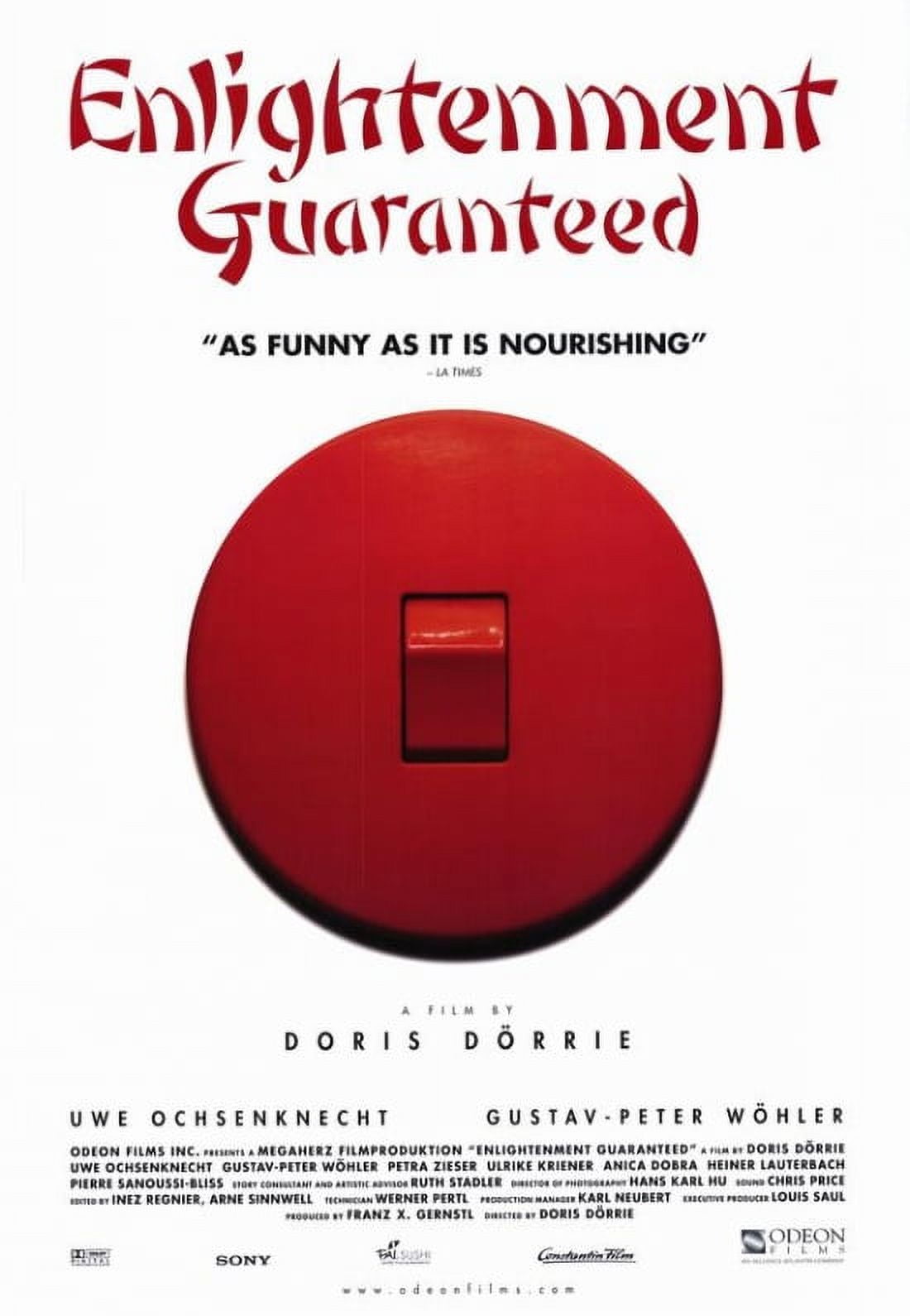 Enlightenment Guaranteed Movie Poster 11x17