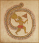 Hanuman Bearing the Mountaintop with Medicinal Herbs Poster Print