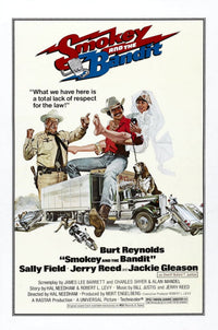 Smokey And The Bandit Movie Poster Print showcasing the classic film.
