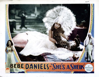 She's A Sheik 1927 Movie Poster featuring Bebe Daniels