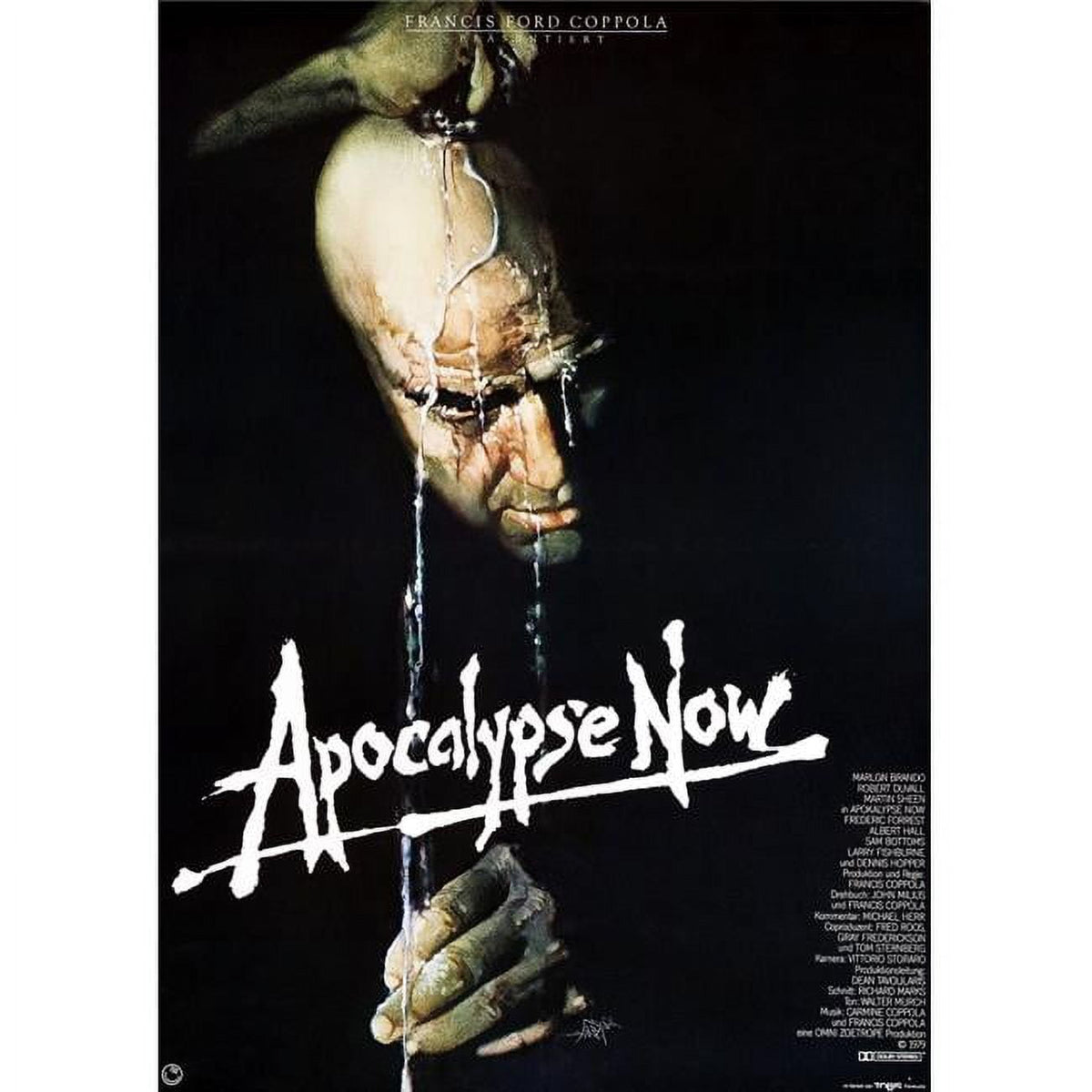 Apocalypse Now Movie Poster featuring Marlon Brando - 11x17 print