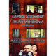 Rear Window Movie Poster Print featuring classic Hitchcock design.