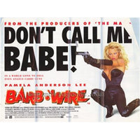 Barb Wire Movie Poster - Style C 17x11 inches, vibrant colors and bold design.