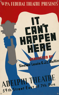 'It Can't Happen Here' Poster Print by Richard Halls, 18x24