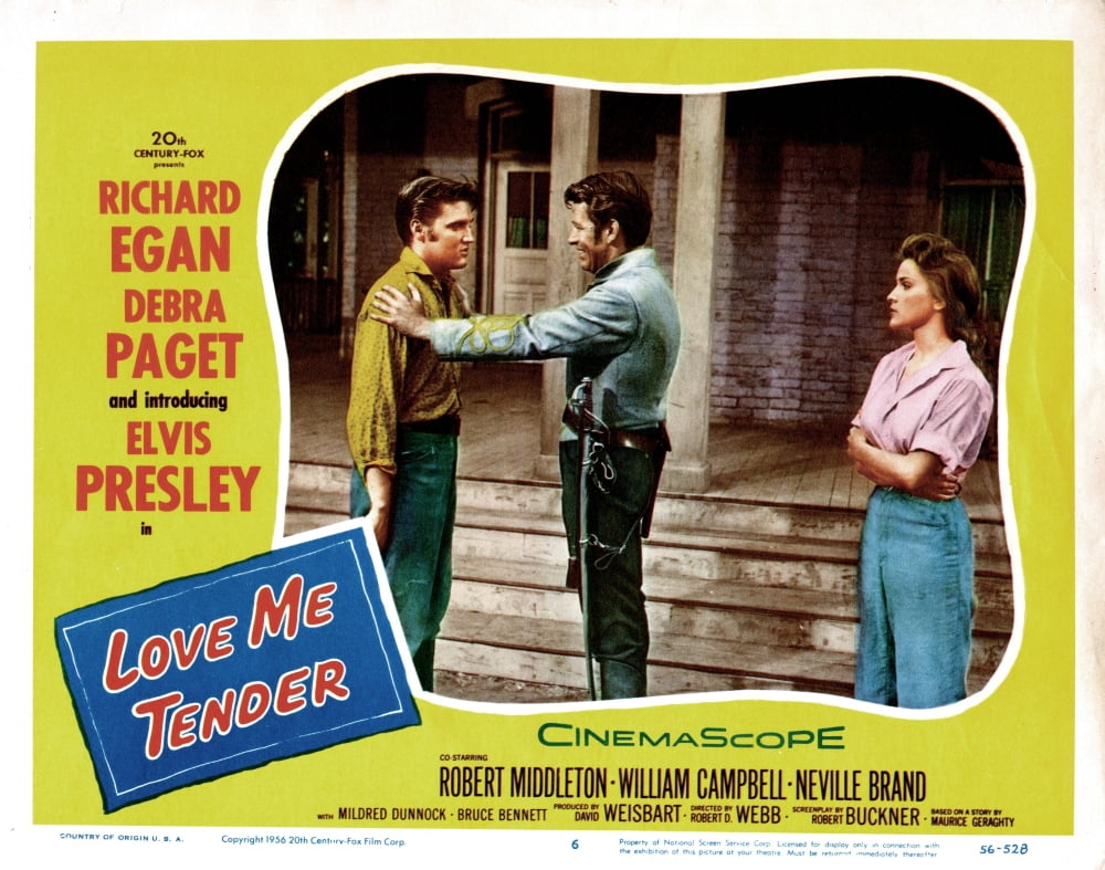 Love Me Tender movie photo poster print