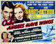 Only Angels Have Wings movie poster print featuring Cary Grant and Jean Arthur.