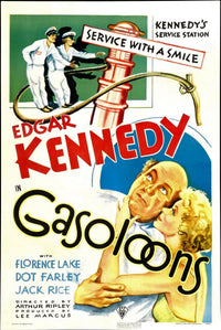 Gasoloons Bottom From Left 1936 Movie Masterprint Poster