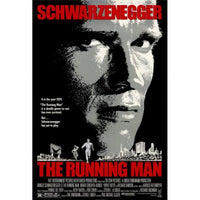 The Running Man Movie Poster Print 27x40 - Classic Sci-Fi Film Artwork