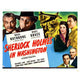 Sherlock Holmes in Washington 1943 Movie Poster Print featuring Nigel Bruce and Basil Rathbone.