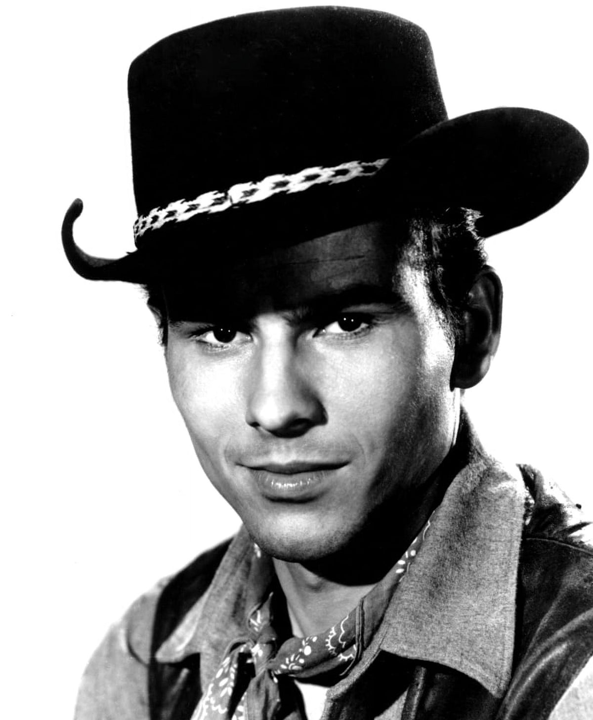 Horst Buchholz photo print from The Magnificent Seven movie, available in multiple sizes.