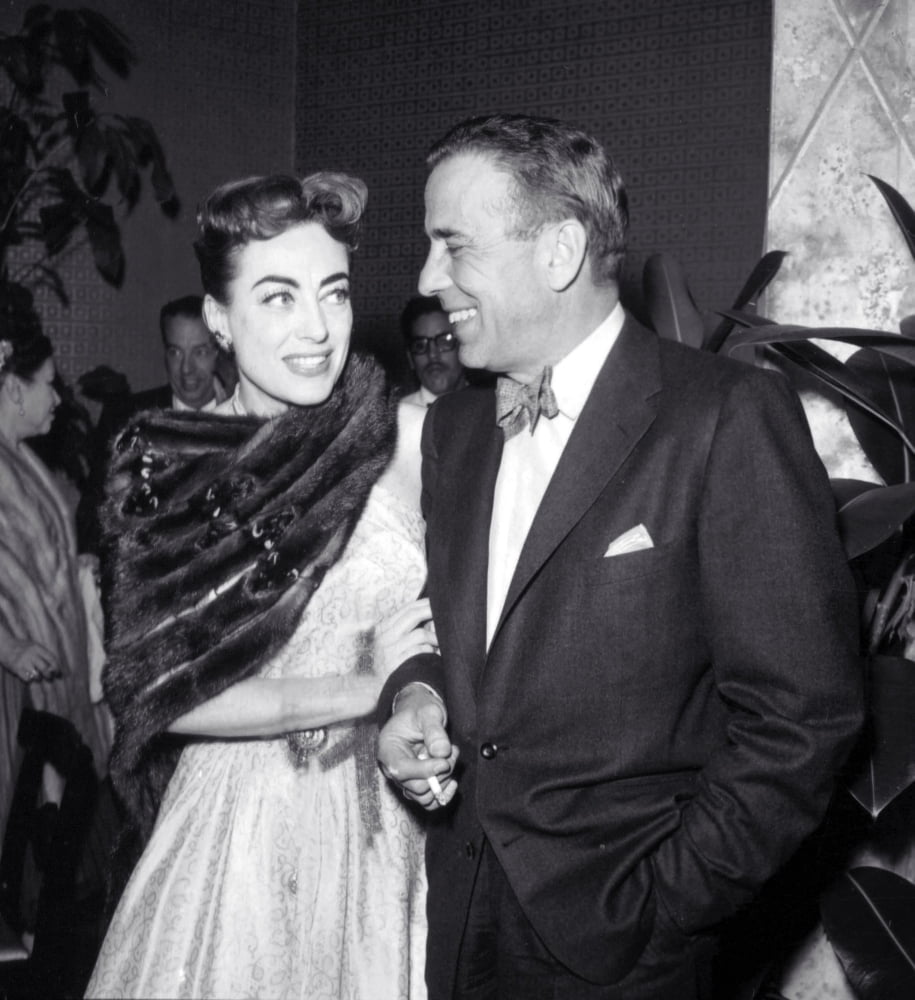 Joan Crawford and Humphrey Bogart classic photo print