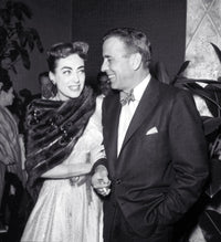 Joan Crawford and Humphrey Bogart classic photo print