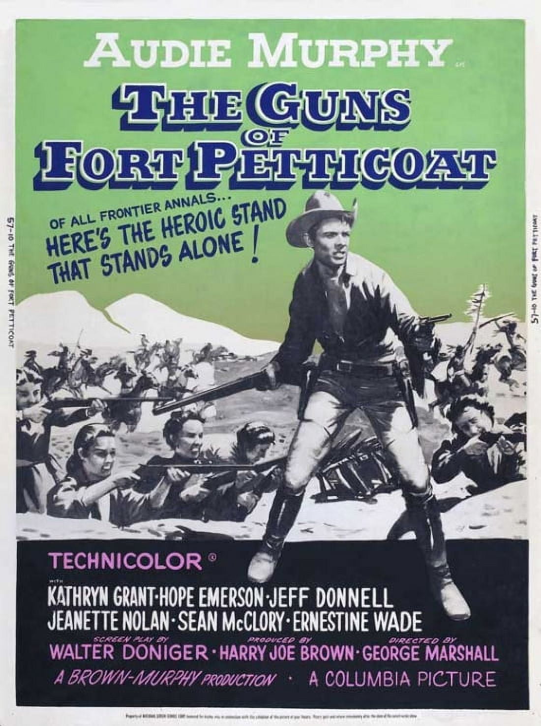 The Guns of Fort Petticoat Movie Poster - 11 x 17 print