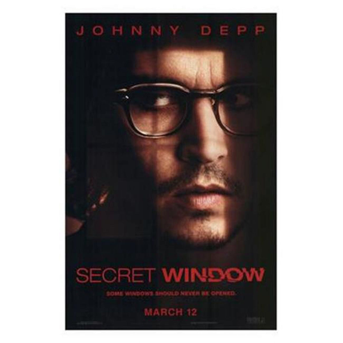 Secret Window Movie Poster 11x17 inch print for film lovers.