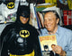 Bob Kane wearing Batman costume photo print - comic book history