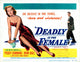 Gun Crazy movie title card print featuring Peggy Cummins and John Dall, 1949 classic film art.