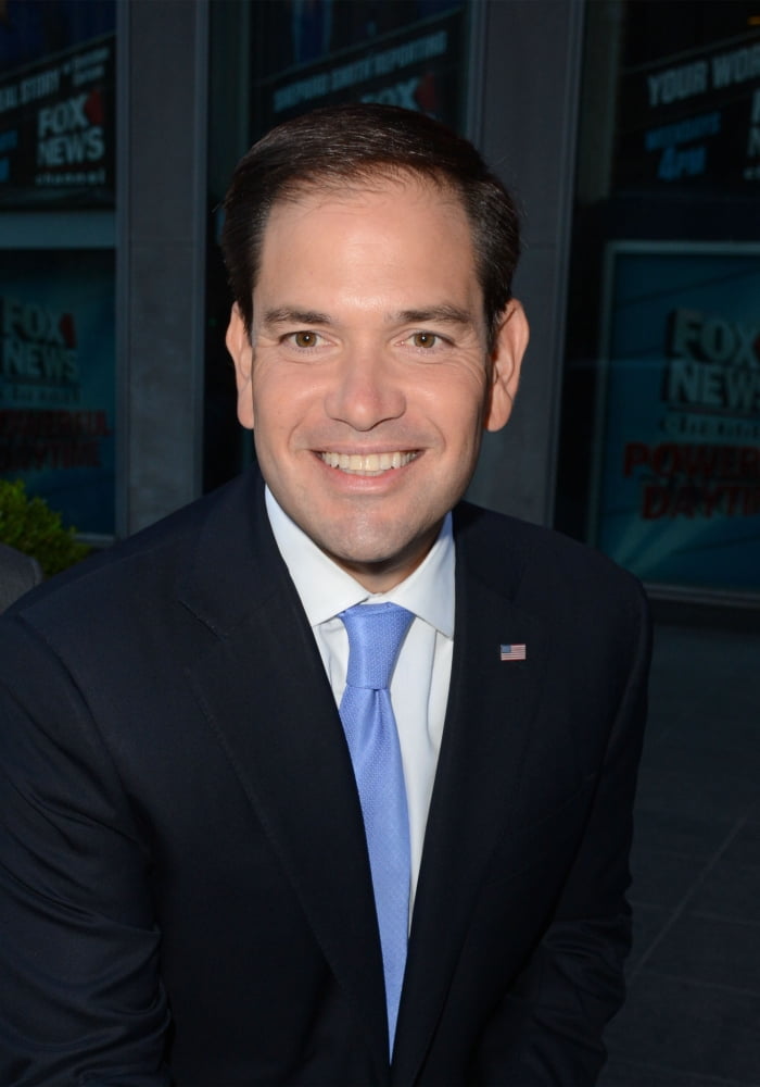 Senator Marco Rubio candid photo print from October 6, 2015, New York.