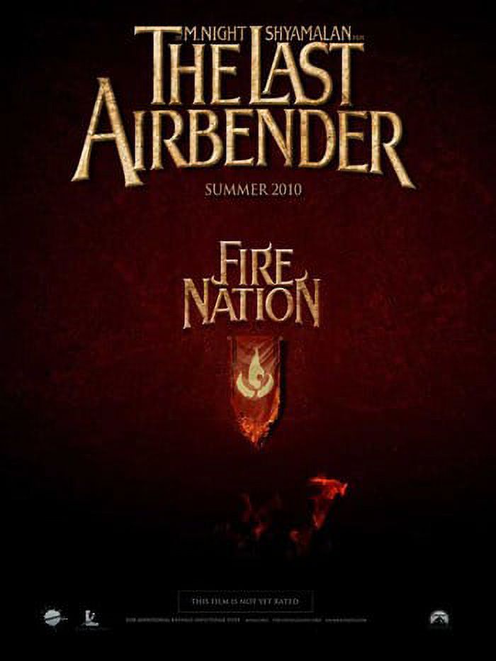 The Last Airbender Style B Movie Poster 11x17