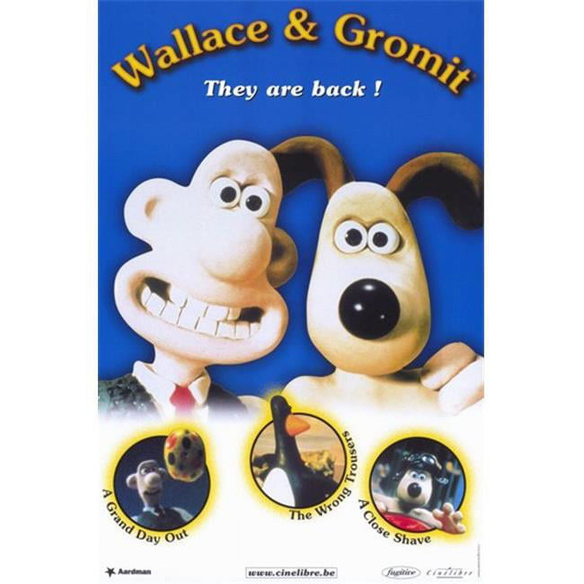 Wallace & Gromit: The Best of Aardman Animation Movie Poster 11x17