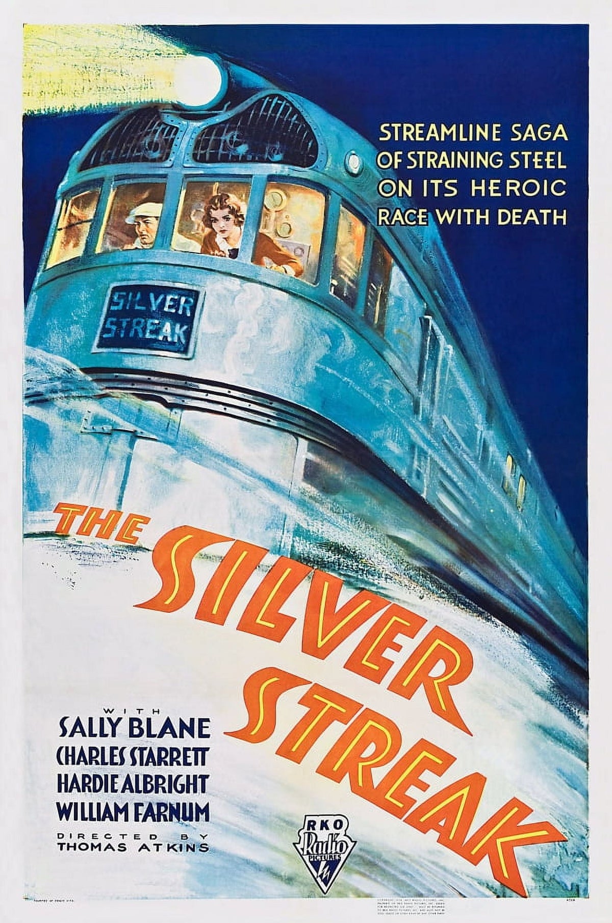 The Silver Streak 1934 Movie Masterprint Poster 11x17