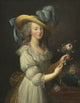 Elegant Marie-Antoinette poster print showcasing the opulence of the 18th century.