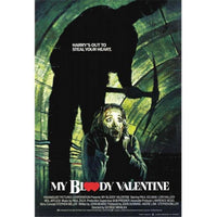 My Bloody Valentine Movie Poster in 11x17 size, featuring iconic horror film imagery.