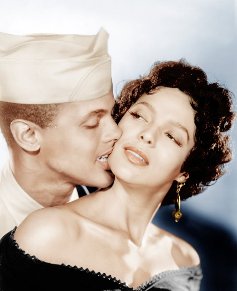Carmen Jones movie photo print featuring Harry Belafonte and Dorothy Dandridge.
