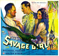 Savage Girl Movie Masterprint Poster Print from 1932 featuring Adolph Milar, Walter Byron, and Rochelle Hudson.